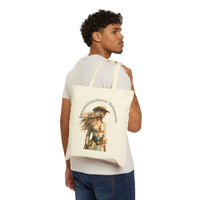 Load image into Gallery viewer, Canvas Tote Bag - Unstoppable Design

