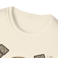 Load image into Gallery viewer, Cowgirl Horse T-Shirt — Western Horseshoe Design