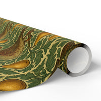 Load image into Gallery viewer, Wrapping Paper - Partridge in a Pear Tree, William Morris Vintage Image