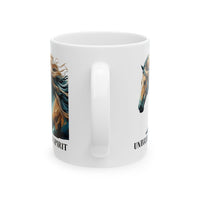 Load image into Gallery viewer, Mug Unbridled Horse Fast as the Wind 11oz/15oz Ceramic
