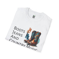Load image into Gallery viewer, Country Boots and Jeans Unisex T-Shirt
