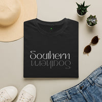 Load image into Gallery viewer, Southern Mirror T‑Shirt — Stylish Reversed Script Tee for Southern Pride