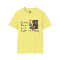 Load image into Gallery viewer, Country Boots and Jeans Unisex T-Shirt