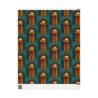 Load image into Gallery viewer, Christmas Labradoodle Wrapping Papers