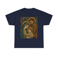 Load image into Gallery viewer, Nativity Holy Family T-Shirt — Religious Christmas Jesus Mary Joseph Tee