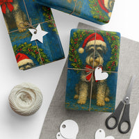 Load image into Gallery viewer, It's a Schnauzer Christmas - Quality Wrapping Paper