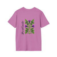 Load image into Gallery viewer, Scotland Thistle T-Shirt — Celtic Spirit Tee
