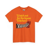 Load image into Gallery viewer, Tee Shirt with Wicked Witch of the West House Scene Design
