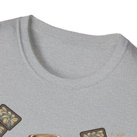 Load image into Gallery viewer, Cowgirl Horse T-Shirt — Western Horseshoe Design