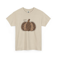 Load image into Gallery viewer, Leopard Print Tee - Whimsical Pumpkin Design
