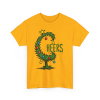 Load image into Gallery viewer, Cheers Christmas Tree T-Shirt — Whimsical Grinch-Style Holiday Tee