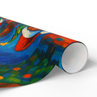 Load image into Gallery viewer, Dachshund Christmas Wrapping Paper — Cute Sausage Dog Holiday Gift Wrap