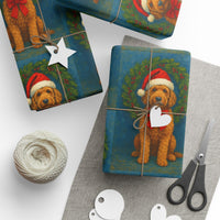 Load image into Gallery viewer, Christmas Labradoodle Wrapping Papers