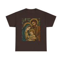 Load image into Gallery viewer, Nativity Holy Family T-Shirt — Religious Christmas Jesus Mary Joseph Tee