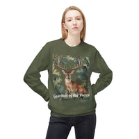 Load image into Gallery viewer, Stag Fleece Sweatshirt - Majestic Image of a Stag in the Forrest
