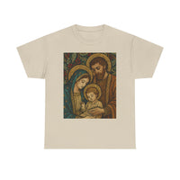 Load image into Gallery viewer, Nativity Holy Family T-Shirt — Religious Christmas Jesus Mary Joseph Tee