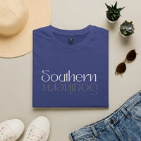 Load image into Gallery viewer, Southern Mirror T‑Shirt — Stylish Reversed Script Tee for Southern Pride