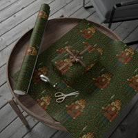Load image into Gallery viewer, Wrapping Paper - Nutcracker Pattern