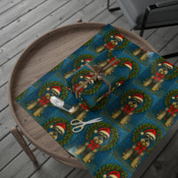 Load image into Gallery viewer, It's a Schnauzer Christmas - Quality Wrapping Paper