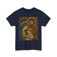 Load image into Gallery viewer, Nativity Holy Family T-Shirt — Religious Christmas Jesus Mary Joseph Tee