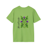 Load image into Gallery viewer, Scotland Thistle T-Shirt — Celtic Spirit Tee