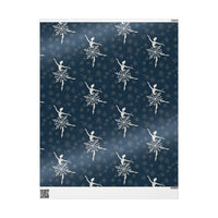 Load image into Gallery viewer, Wrapping Papers - Nutcracker Ballet Snowflake Vintage Christmas Design