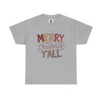 Load image into Gallery viewer, Merry Christmas Y'all T-Shirt — Festive Southern Holiday Tee