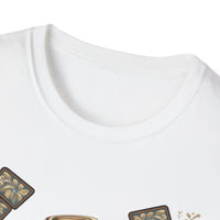 Load image into Gallery viewer, Cowgirl Horse T-Shirt — Western Horseshoe Design
