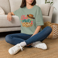 Load image into Gallery viewer, Y'all Ain't Right T-Shirt — Southern Cowgirl Graphic Tee