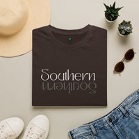 Load image into Gallery viewer, Southern Mirror T‑Shirt — Stylish Reversed Script Tee for Southern Pride