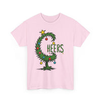 Load image into Gallery viewer, Cheers Christmas Tree T-Shirt — Whimsical Grinch-Style Holiday Tee