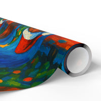 Load image into Gallery viewer, Dachshund Christmas Wrapping Paper — Cute Sausage Dog Holiday Gift Wrap