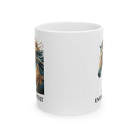 Load image into Gallery viewer, Mug Unbridled Horse Fast as the Wind 11oz/15oz Ceramic
