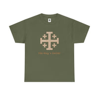 Load image into Gallery viewer, Christian Cross T‑Shirt — "His Way's Better" Inspirational Faith Tee