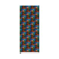 Load image into Gallery viewer, Dachshund Christmas Wrapping Paper — Cute Sausage Dog Holiday Gift Wrap