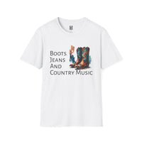 Load image into Gallery viewer, Country Boots and Jeans Unisex T-Shirt