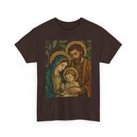 Load image into Gallery viewer, Nativity Holy Family T-Shirt — Religious Christmas Jesus Mary Joseph Tee