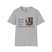 Load image into Gallery viewer, Country Boots and Jeans Unisex T-Shirt