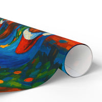 Load image into Gallery viewer, Dachshund Christmas Wrapping Paper — Cute Sausage Dog Holiday Gift Wrap