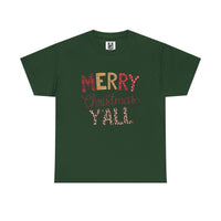 Load image into Gallery viewer, Merry Christmas Y'all T-Shirt — Festive Southern Holiday Tee