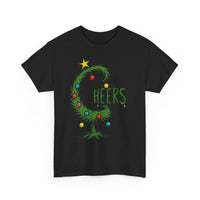 Load image into Gallery viewer, Cheers Christmas Tree T-Shirt — Whimsical Grinch-Style Holiday Tee