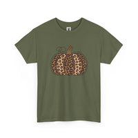 Load image into Gallery viewer, Leopard Print Tee - Whimsical Pumpkin Design

