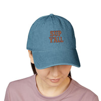 Load image into Gallery viewer, Embroidered Denim Hat SUP Y&#39;ALL
