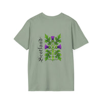 Load image into Gallery viewer, Scotland Thistle T-Shirt — Celtic Spirit Tee