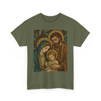 Load image into Gallery viewer, Nativity Holy Family T-Shirt — Religious Christmas Jesus Mary Joseph Tee