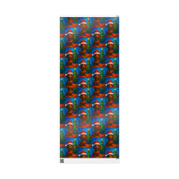 Load image into Gallery viewer, Dachshund Christmas Wrapping Paper — Cute Sausage Dog Holiday Gift Wrap