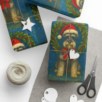 Load image into Gallery viewer, It's a Schnauzer Christmas - Quality Wrapping Paper