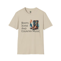 Load image into Gallery viewer, Country Boots and Jeans Unisex T-Shirt
