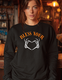 Load image into Gallery viewer, Skeleton Heart Sweatshirt
