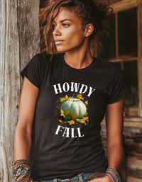 Load image into Gallery viewer, Howdy Fall T Shirt
